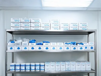 Hospital infection control storeroom