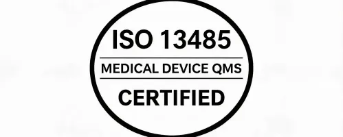 ISO 13485:2016 certified